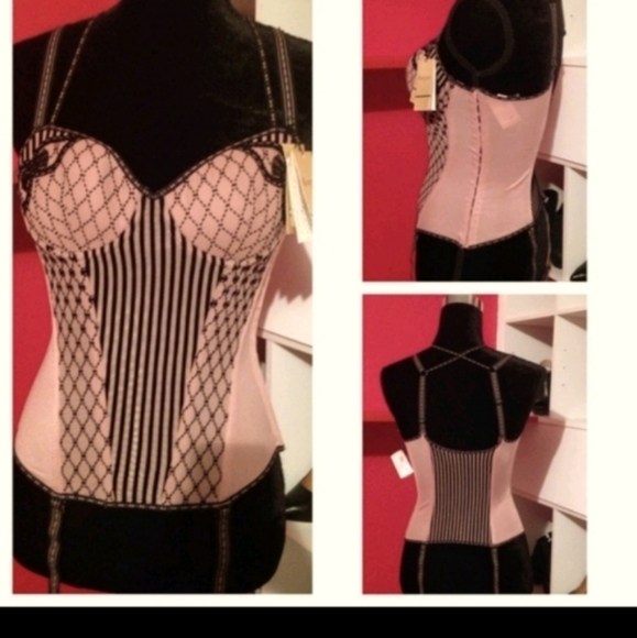 Plunge Balcony Corset padded - Picture 3 of 3